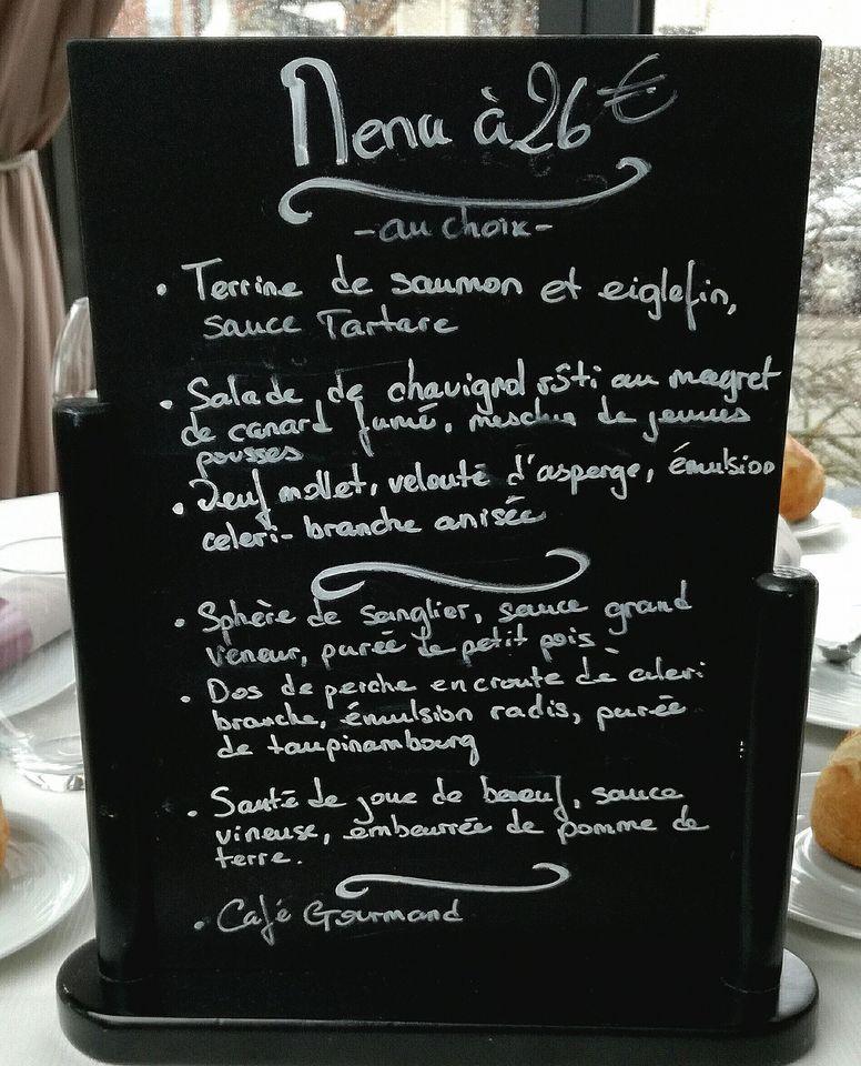 Menu Au Le Gourmandin Restaurant Thorigny Sur Marne