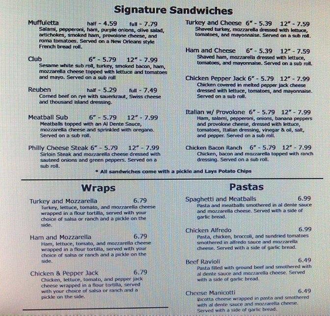 Menu at La Torcia Brick Oven Pizza Russellville pizzeria, Russellville