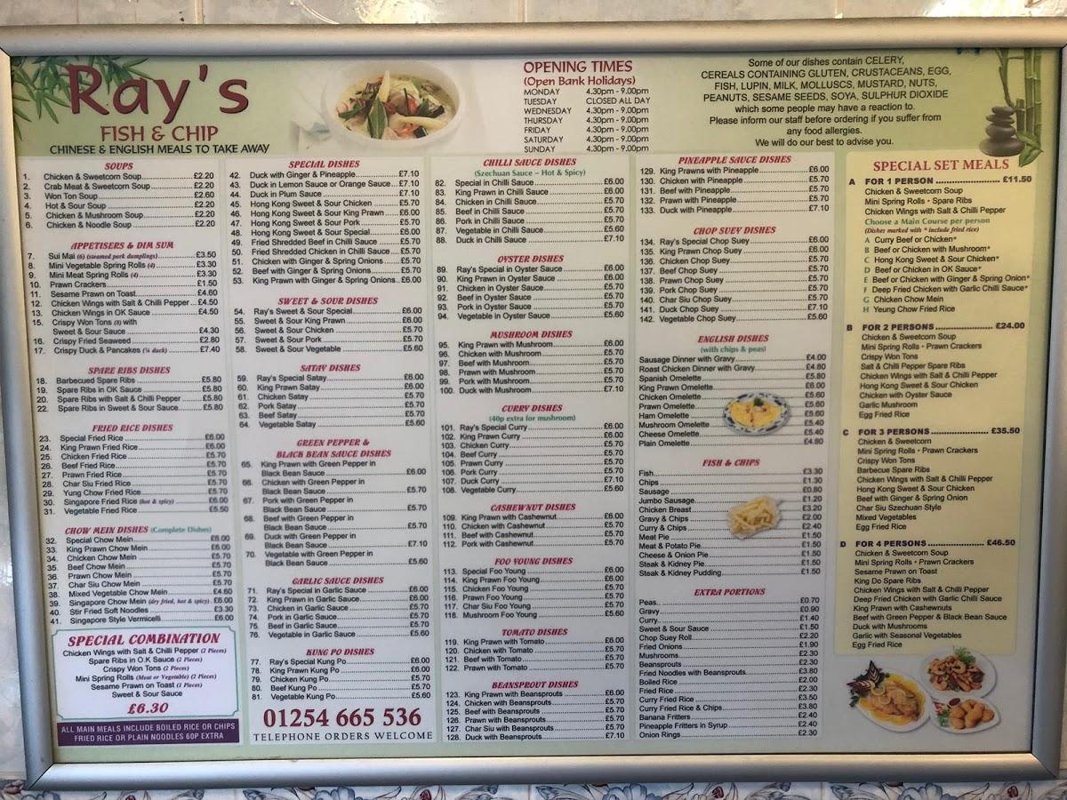 rays fish and chips