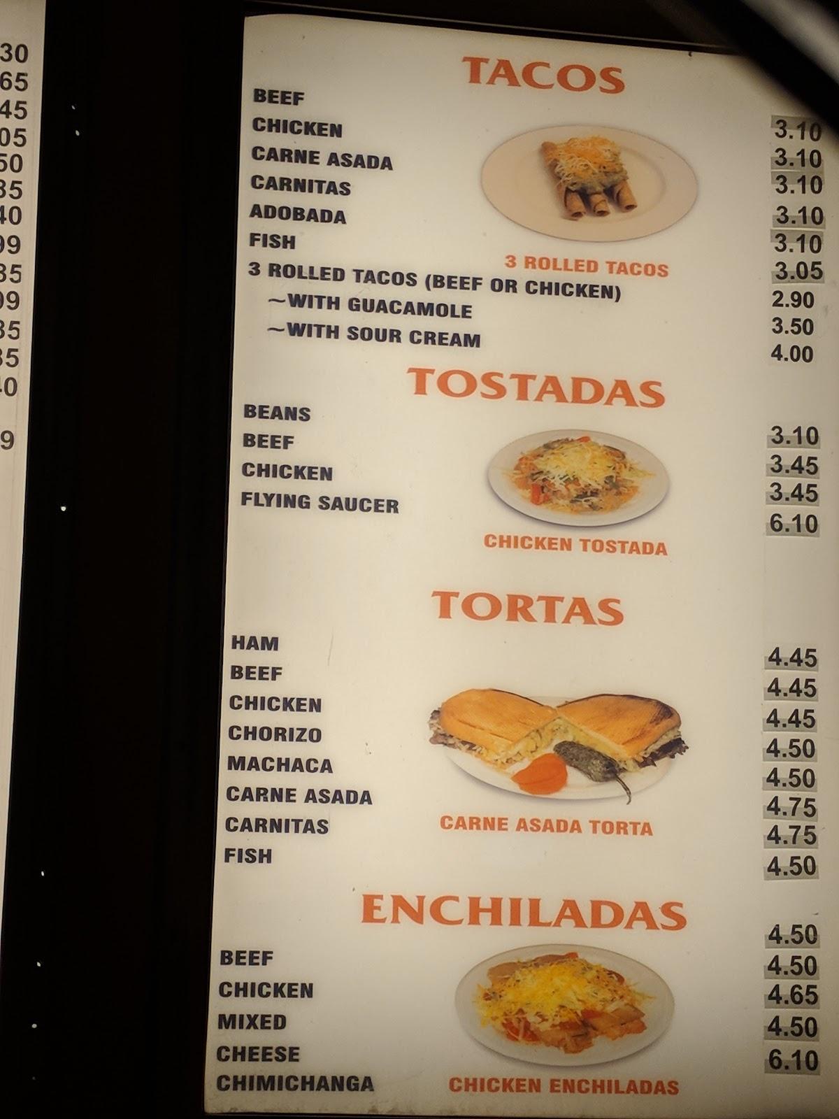 Albertacos menu deals