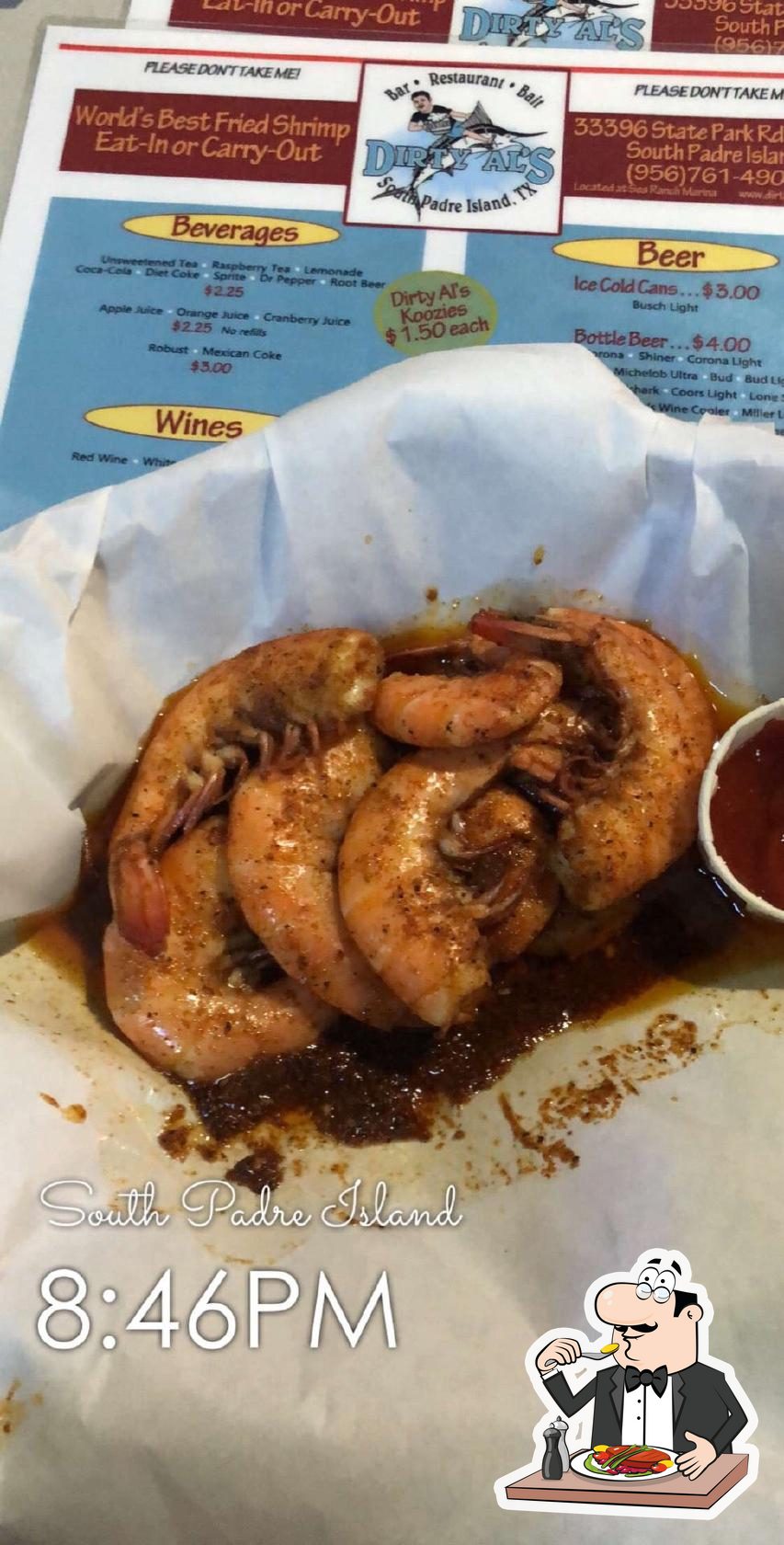 Dirty Al's, 33396 State Park Rd 100 in South Padre Island - Restaurant menu  and reviews