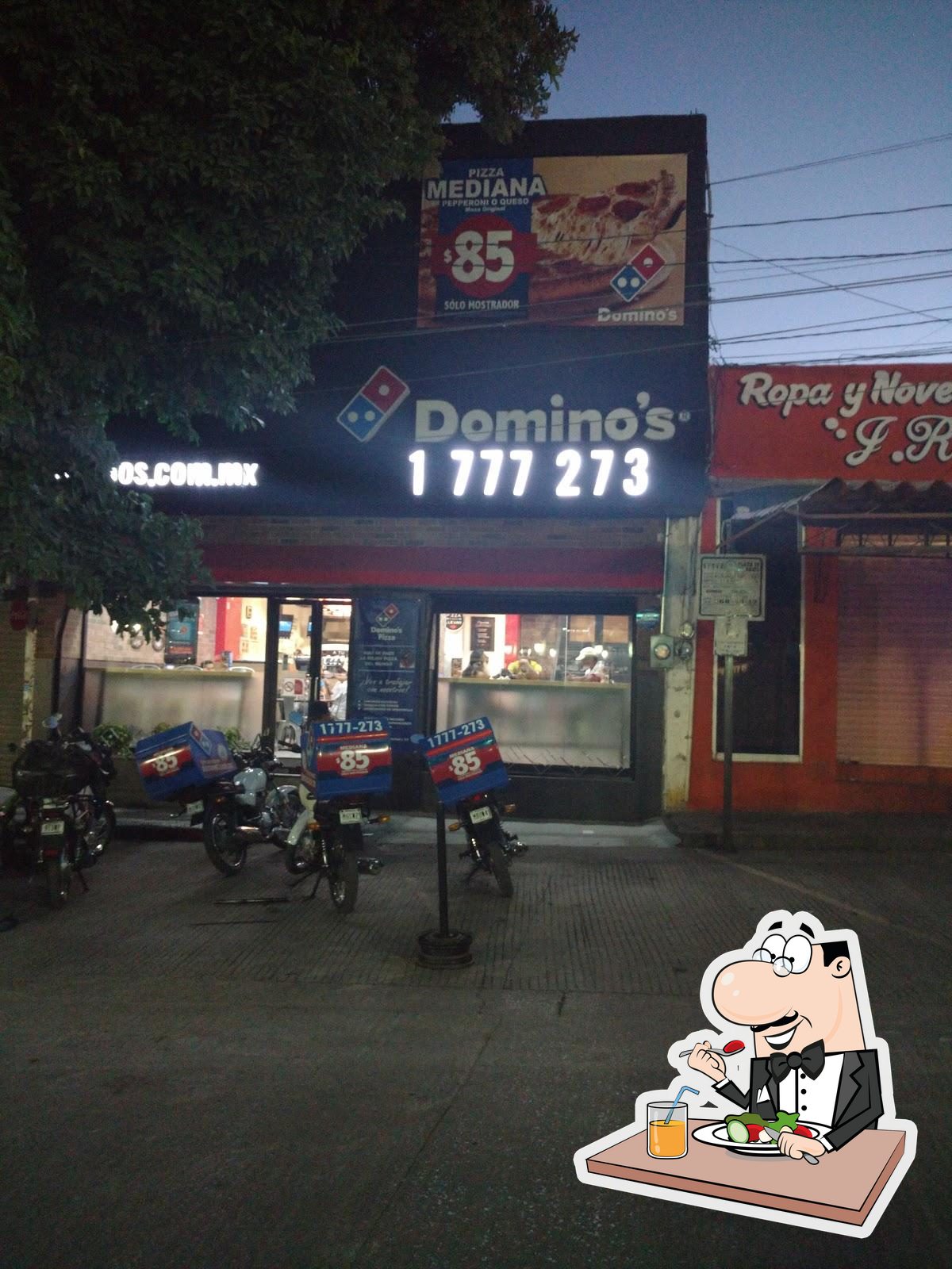 Dominos Pizza restaurant, Emiliano Zapata, 10 de Abril 10 Restaurant