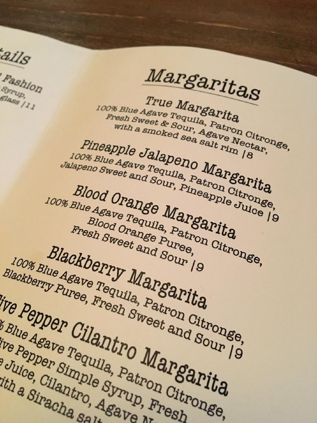 Menu at True Kitchen + Bar, Roseburg
