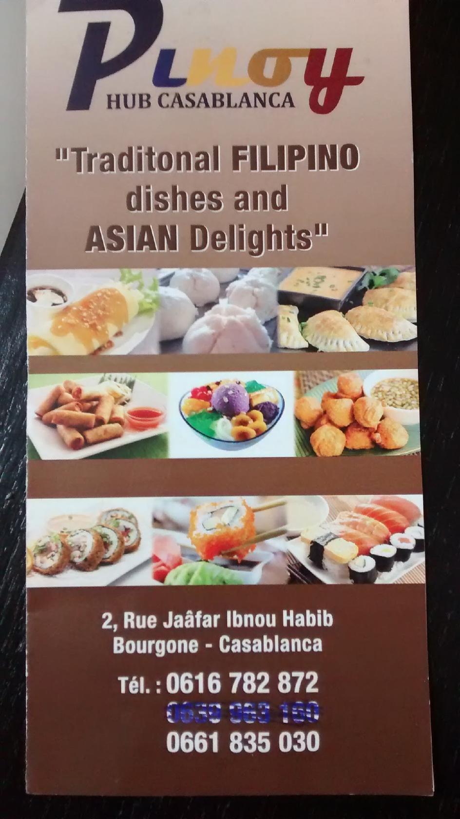 Pinoy Hub restaurant, Casablanca, 2 Rue Jaafar Ibnou Habib Restaurant