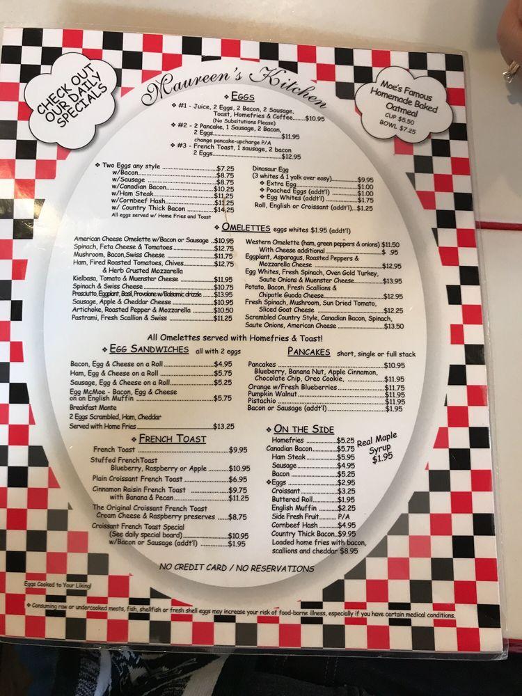 Menu At Maureen S Kitchen Restaurant Smithtown   R710 Menu Maureens Kitchen 2022 10 1 