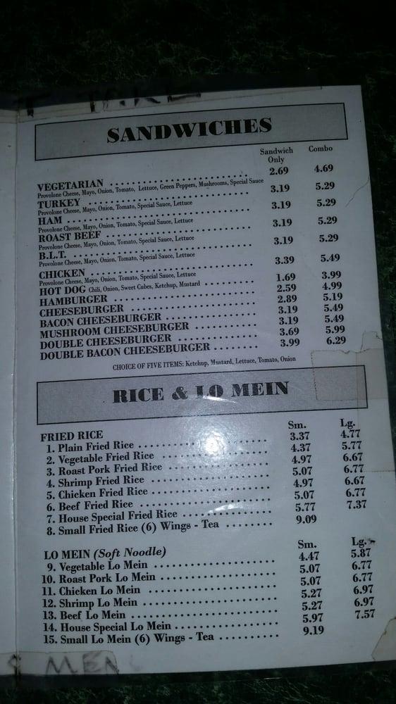 Menu at Jesse's Pizza & Hot Subs restaurant, Laurinburg