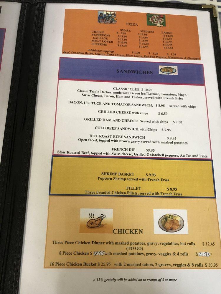 Menu at Keams Canyon Cafe, Keams Canyon, 403 AZ264 Suite B