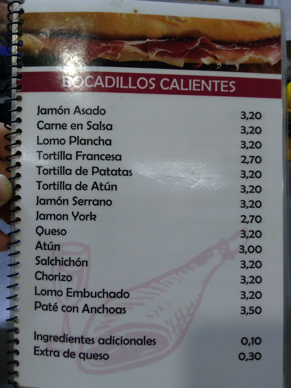 Menu At Casa Dami N Restaurant Granada Calle Ntra Sra De La Salud