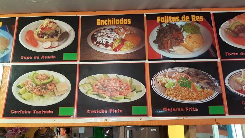 Menu at La Guadalupana Mexican Food & Seafood restaurant, Pinetop-Lakeside