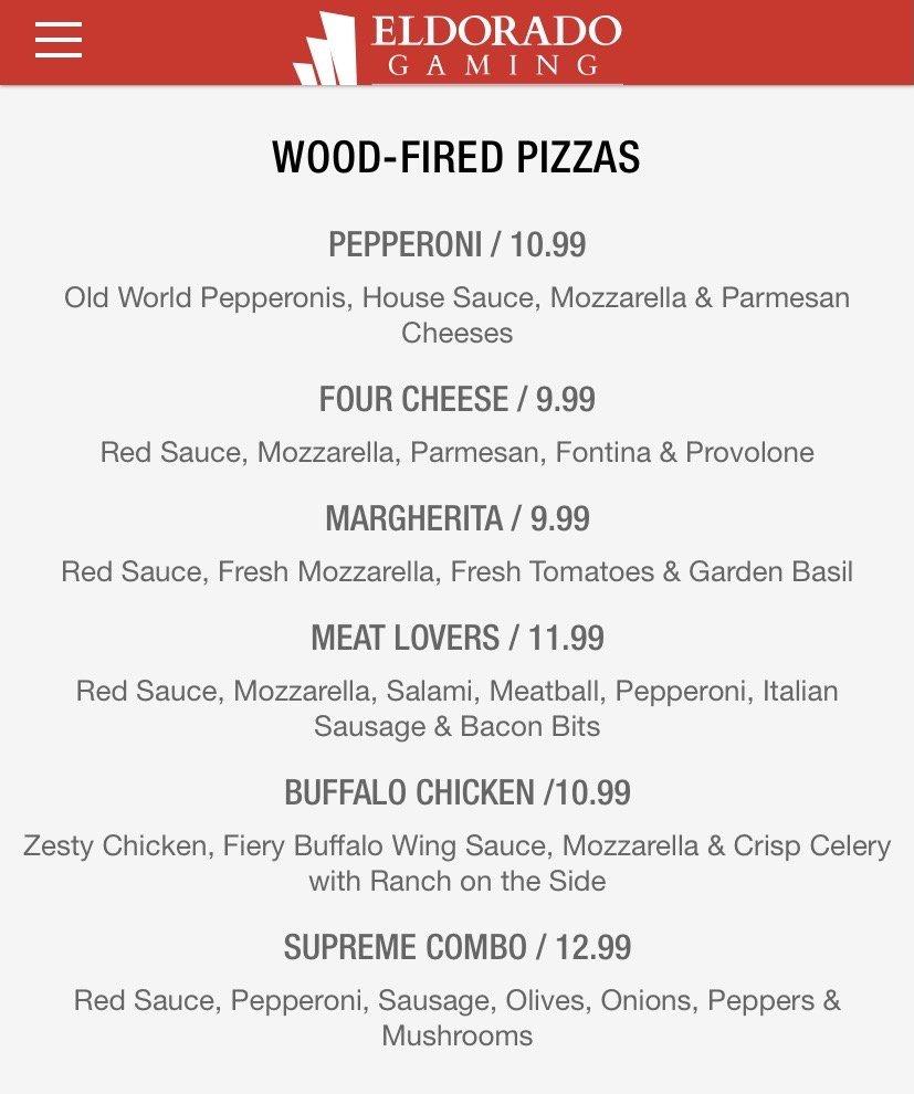 Menu at Brew Brothers restaurant, Columbus