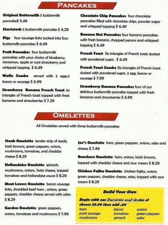 Menu At Mama s Restaurant Tyler E 5th St Menu at mama s restaurant tyler e 5th st