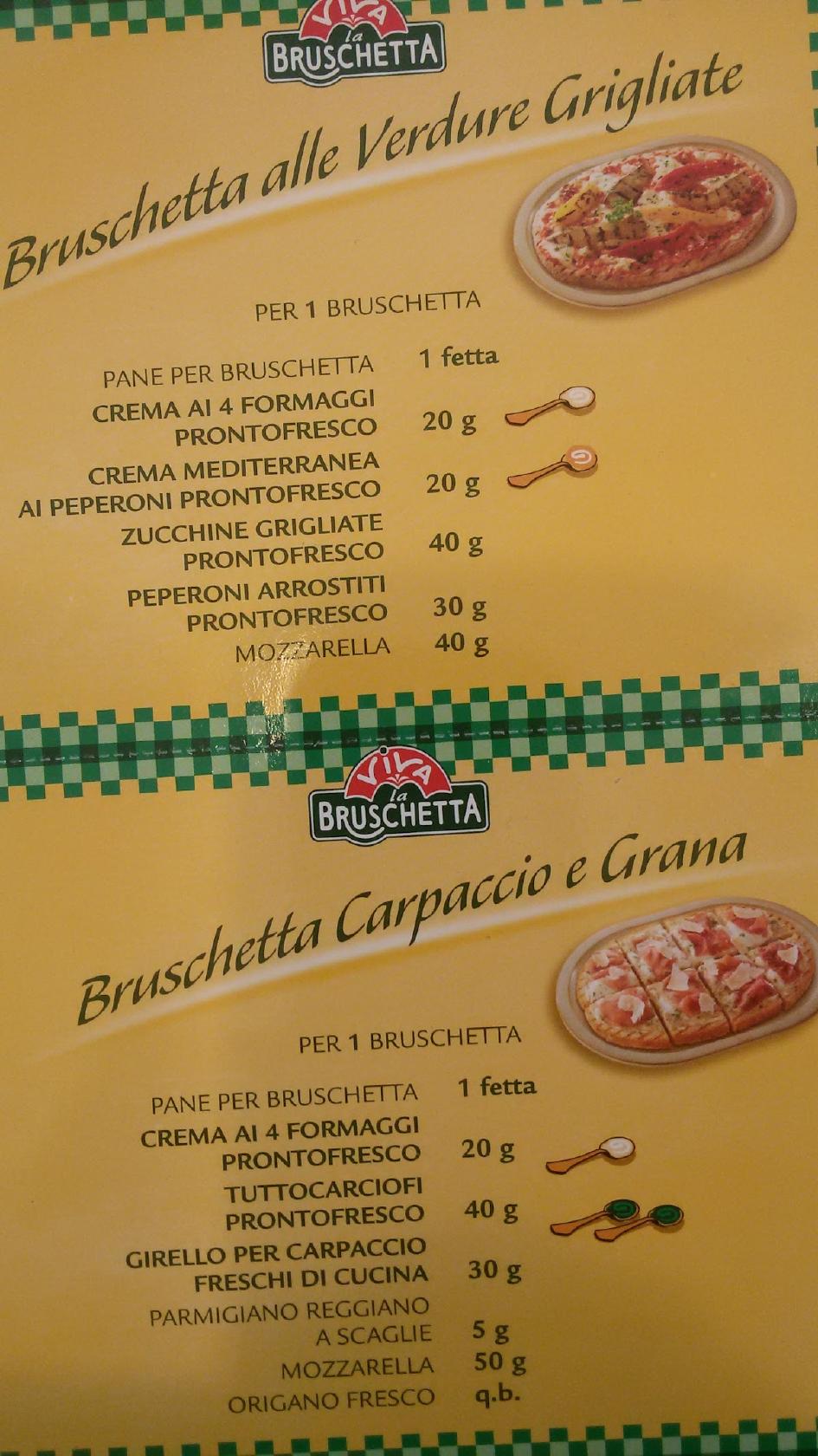 Menu di Via Roma Cafè 