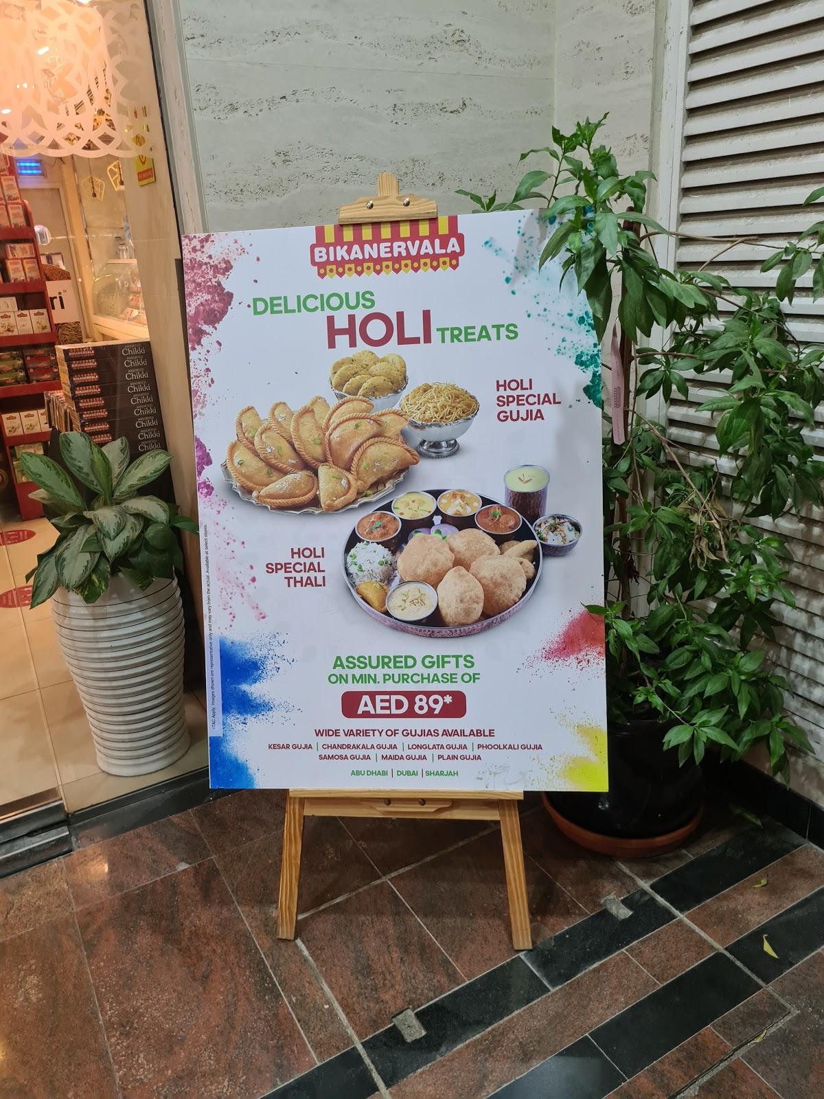 Menu at Bikanervala Al Barsha Indian Restaurant Dubai, Dubai, Mall of