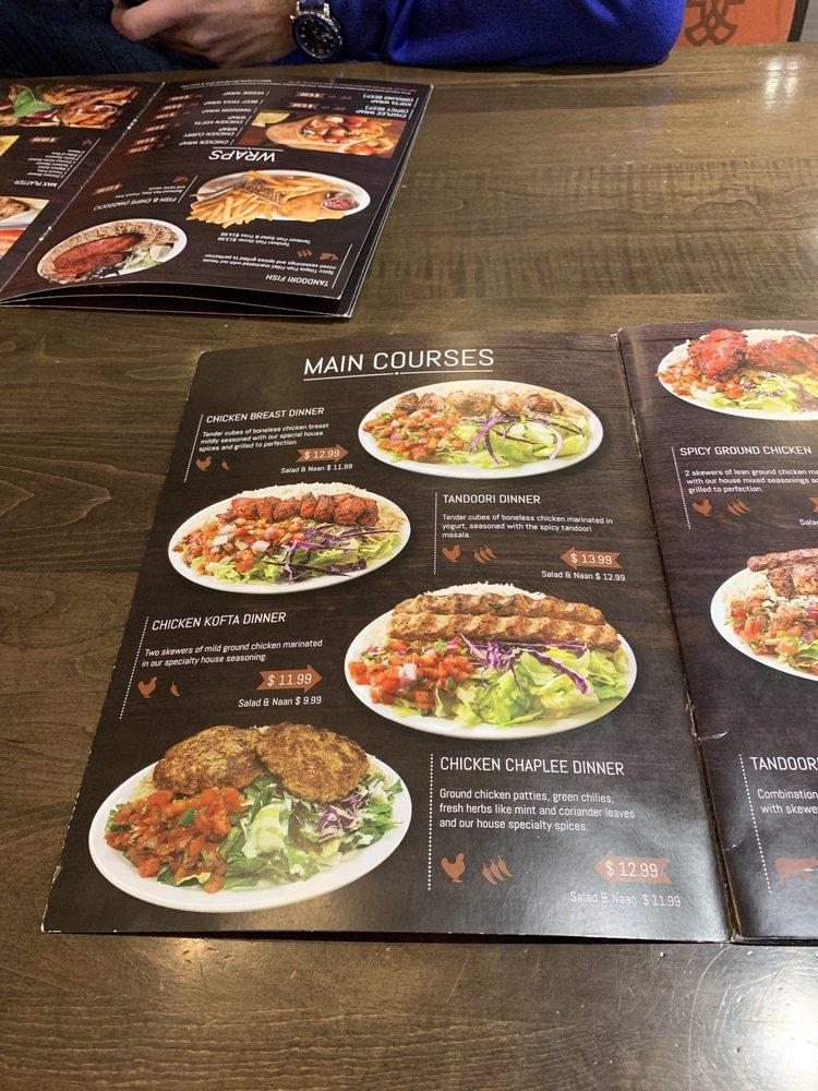 Menu at Caravan Kabob House restaurant, Brampton