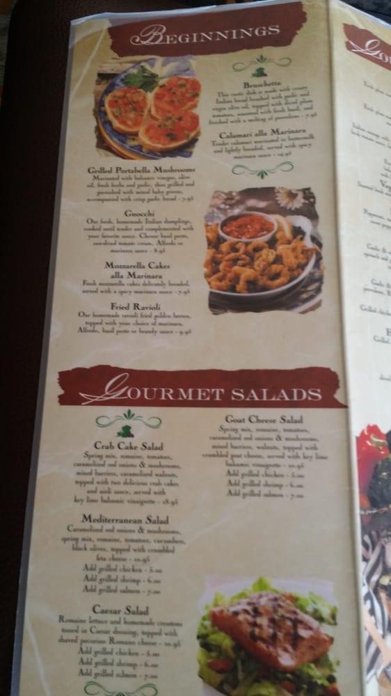 Carta del restaurante Flavors Of Italy Bistro, Ocean City, 6th st and