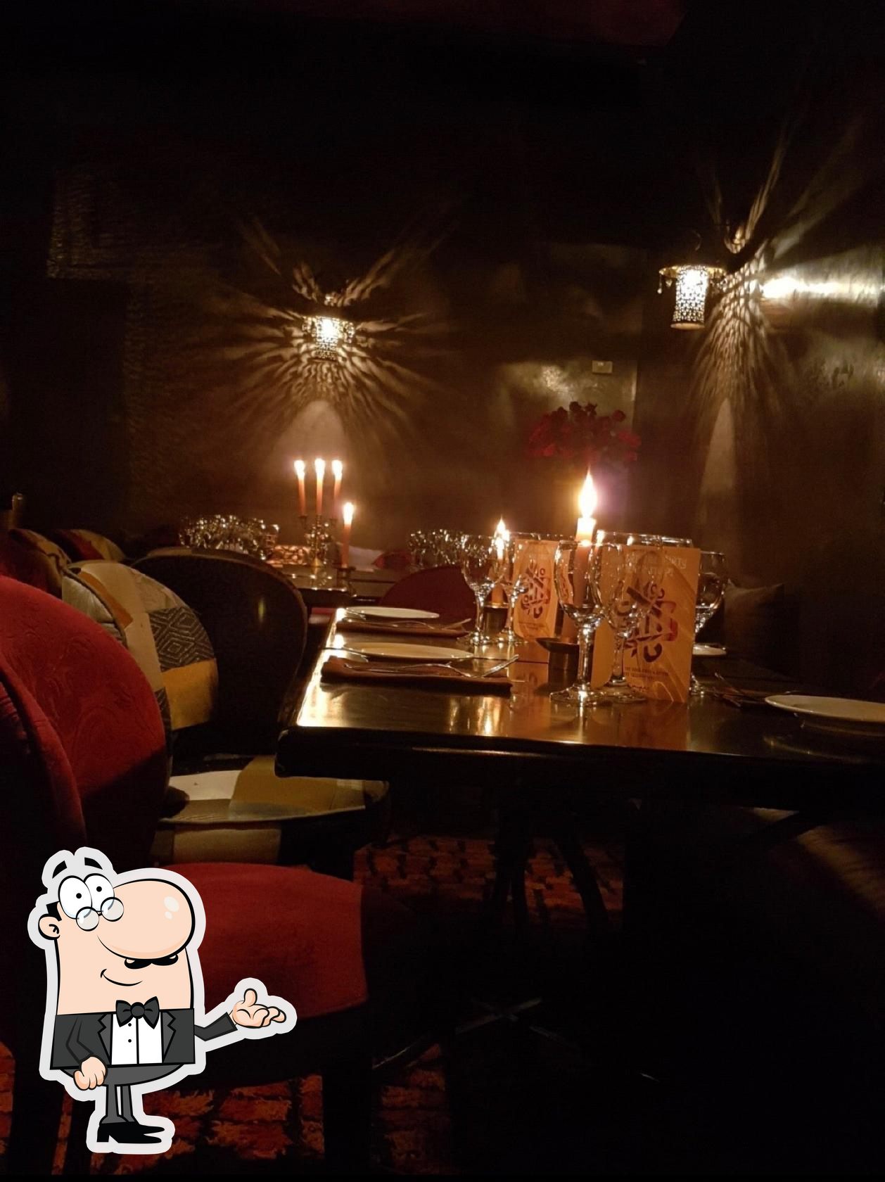 Comptoir Darna boite de nuit, Marrakech Menu du restaurant et