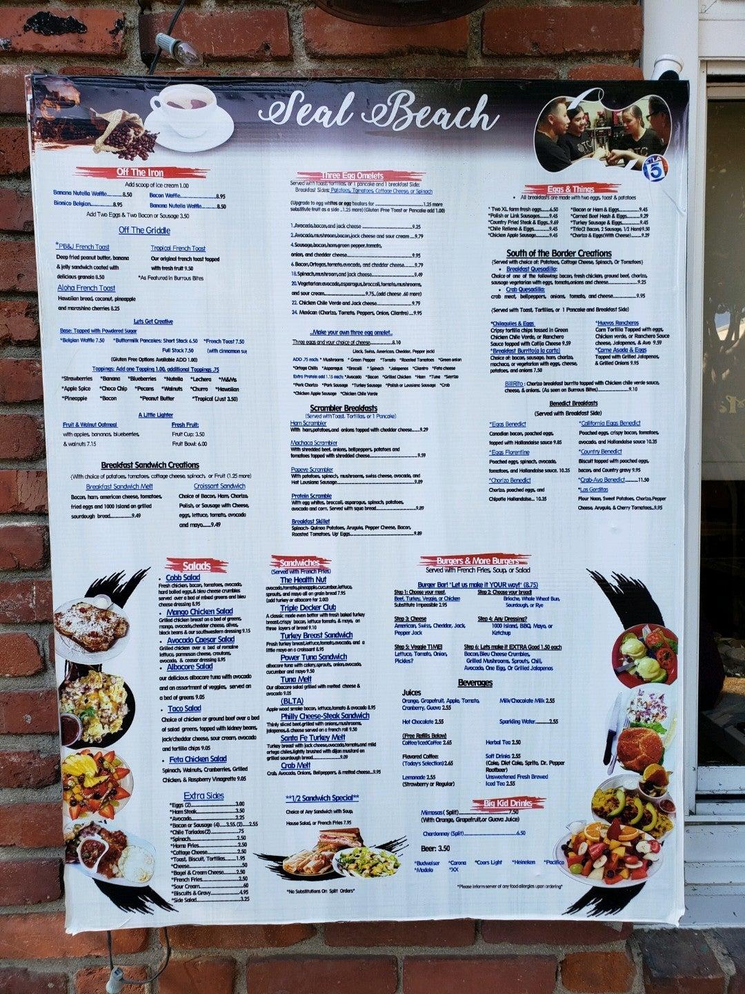 Old Town Cafe Menu With Prices