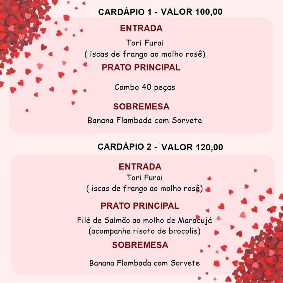 Kanpek Culinária Japonesa e Pizzaria Ipatinga MG cardápio