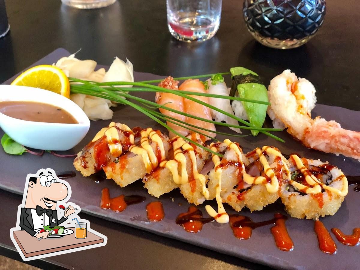 Raw sushi deals and grill