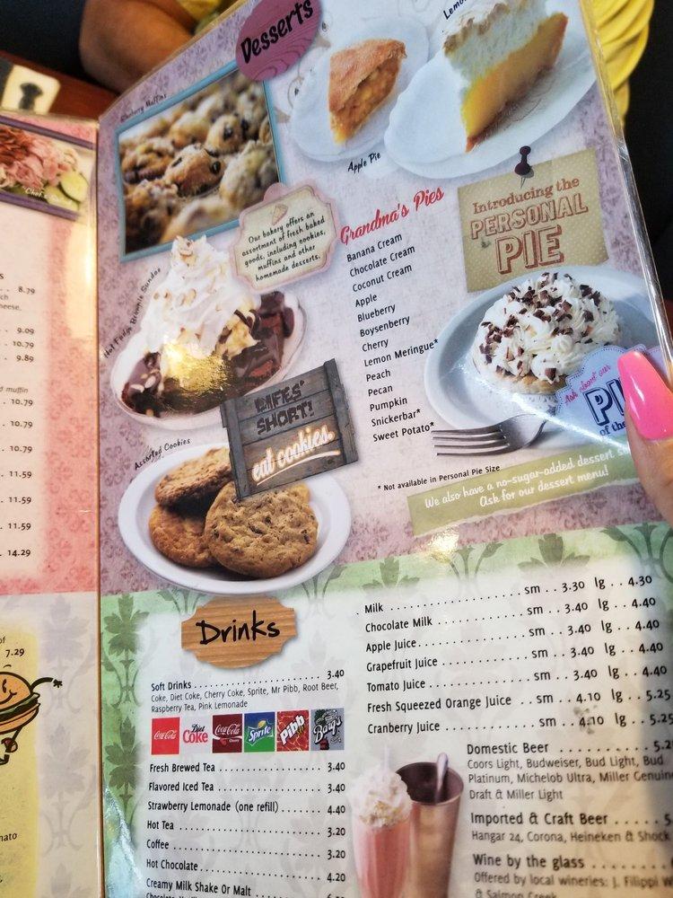 Menu at Corky's Kitchen & Bakery Perris, Perris