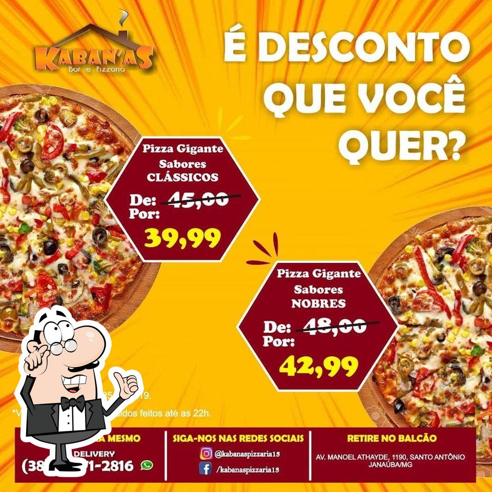 KBN pizzaria - ⚡Promoção relâmpago Kaban'as pizzaria!⚡ . Na