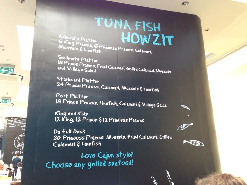 Menu at Ocean Basket Limassol, Limassol, MY MALL Limassol