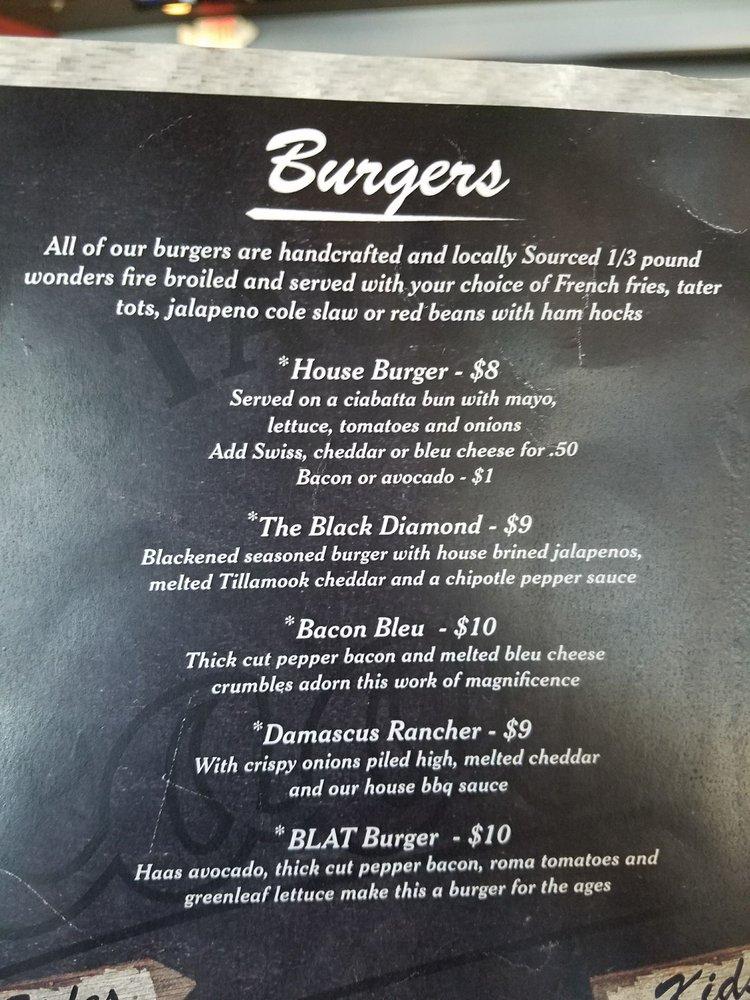 Menu at Scooter's Restaurant & Sports Bar, Sandy