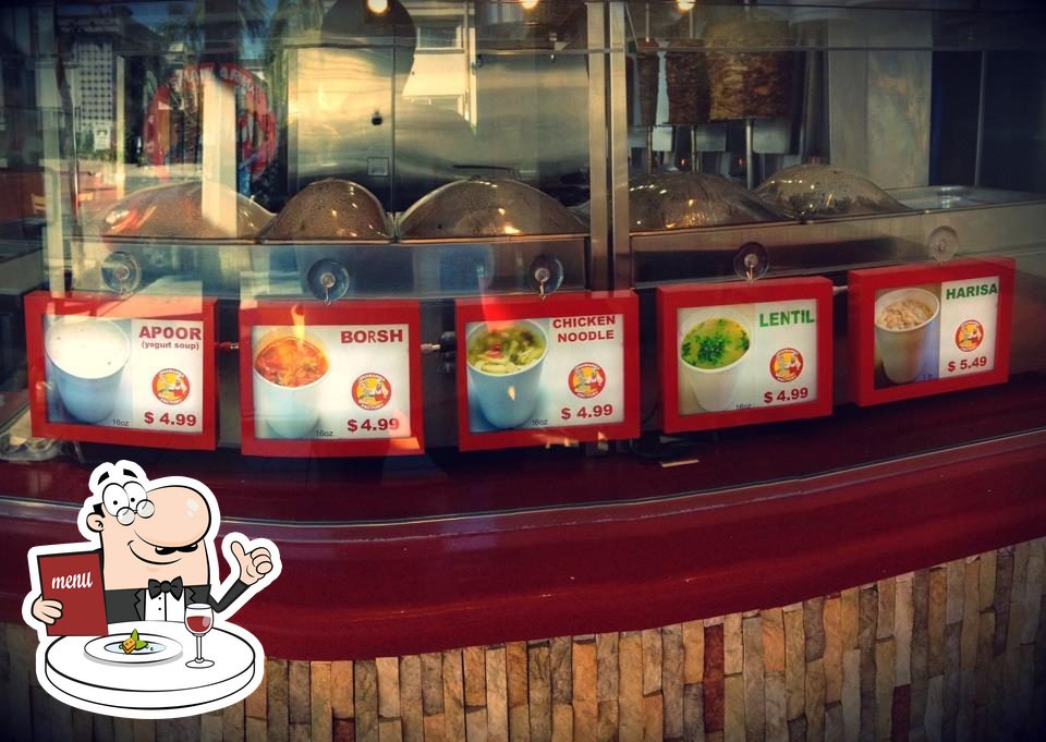 Shawarma Factory in Glendale Restaurant menu and reviews