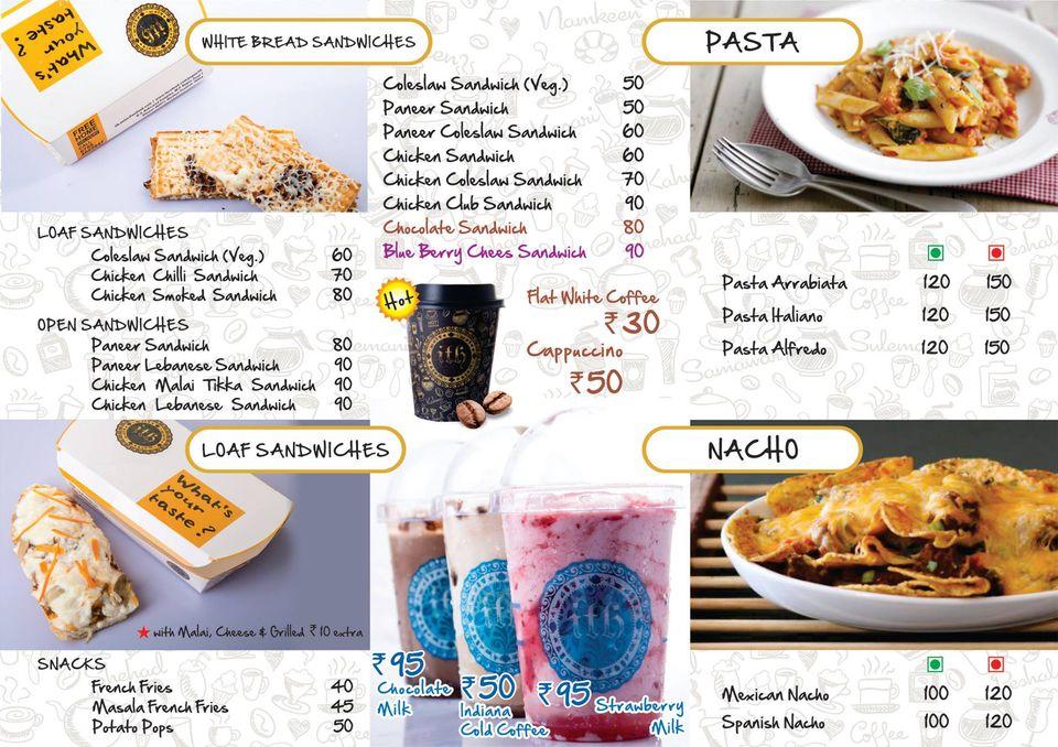Menu at Indian Tea House, Bhopal, 6CCQ+9JX