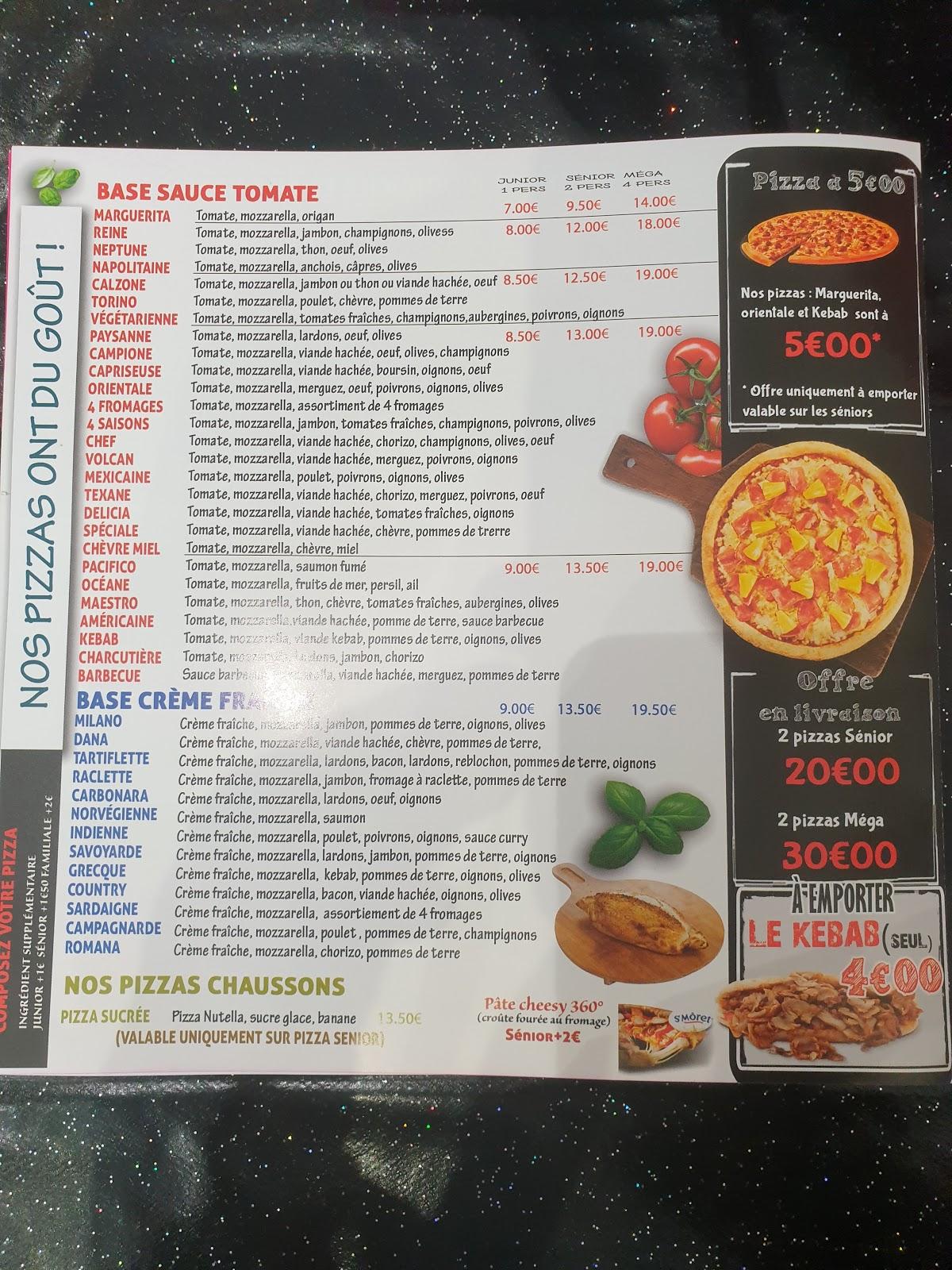 Меню ресторана MAESTRO PIZZA food, Митри-Мори