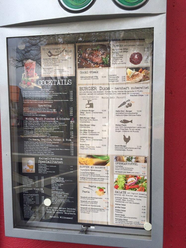 Menu at JASPER Grill Bar & Lounge / Club, Braunlage