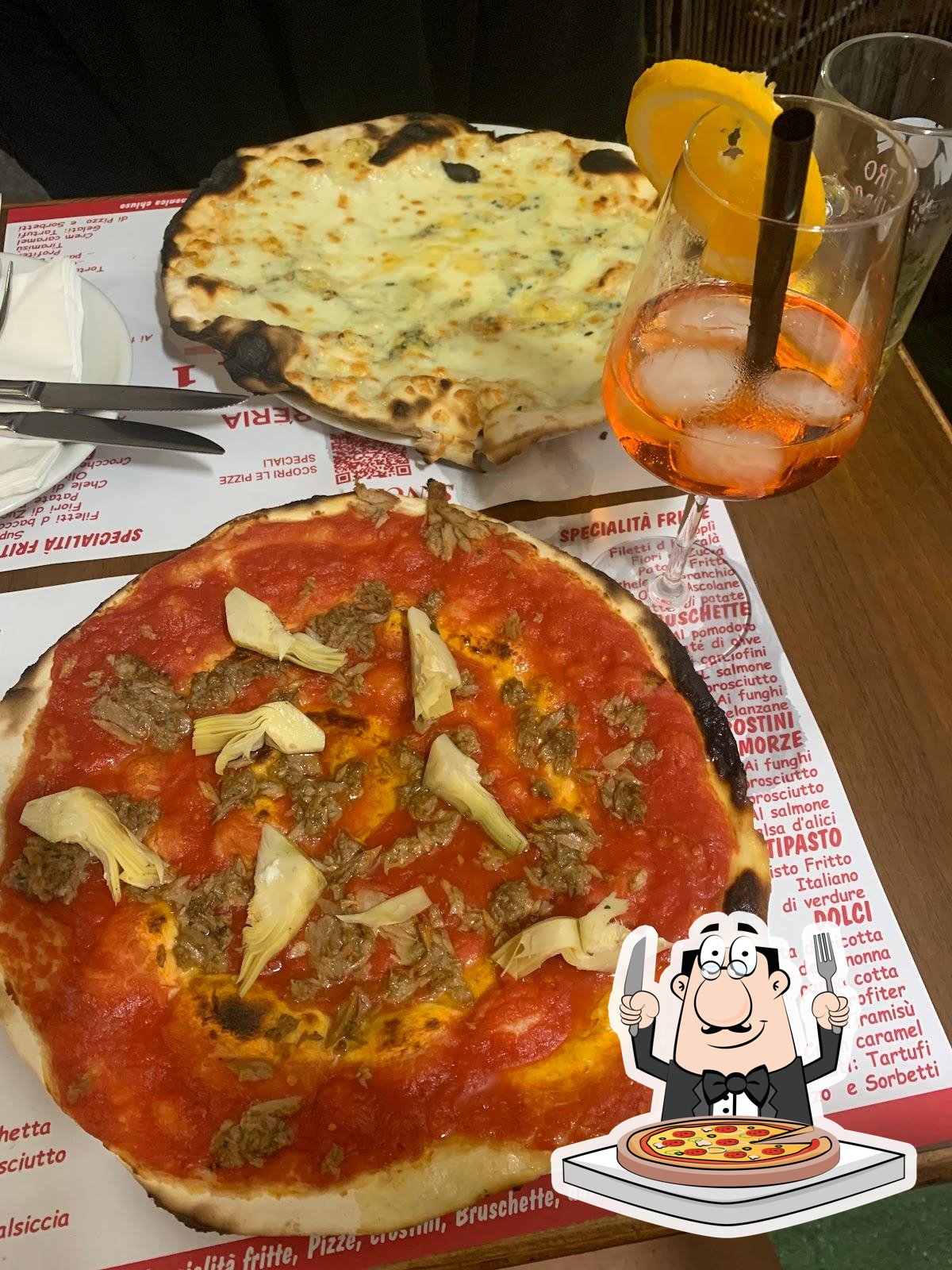 Cena temprana en Pizzeria Formula 1