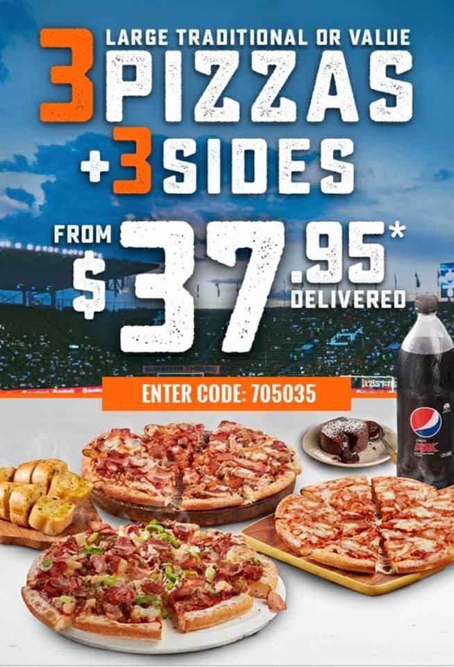 Carta del restaurante Domino’s Pizza Hatton Vale, Hatton Vale