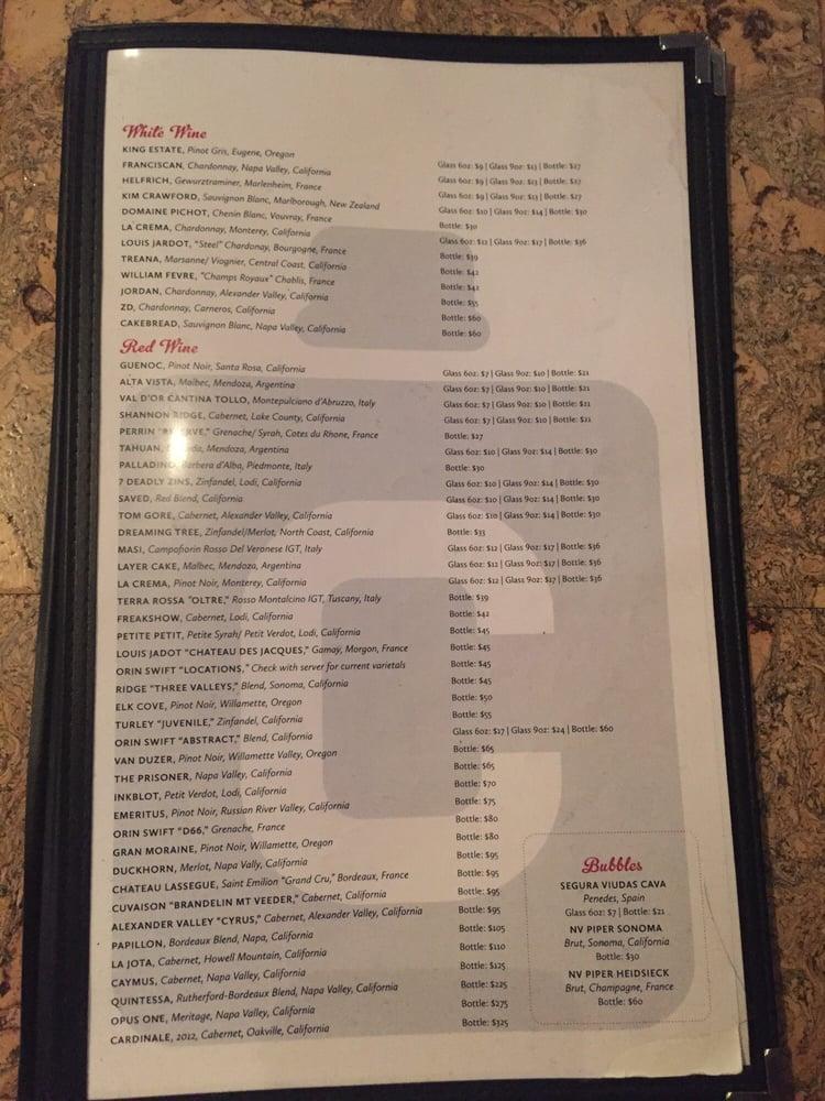 Menu at The Canteen Tap House and Tavern BBQ, Breckenridge