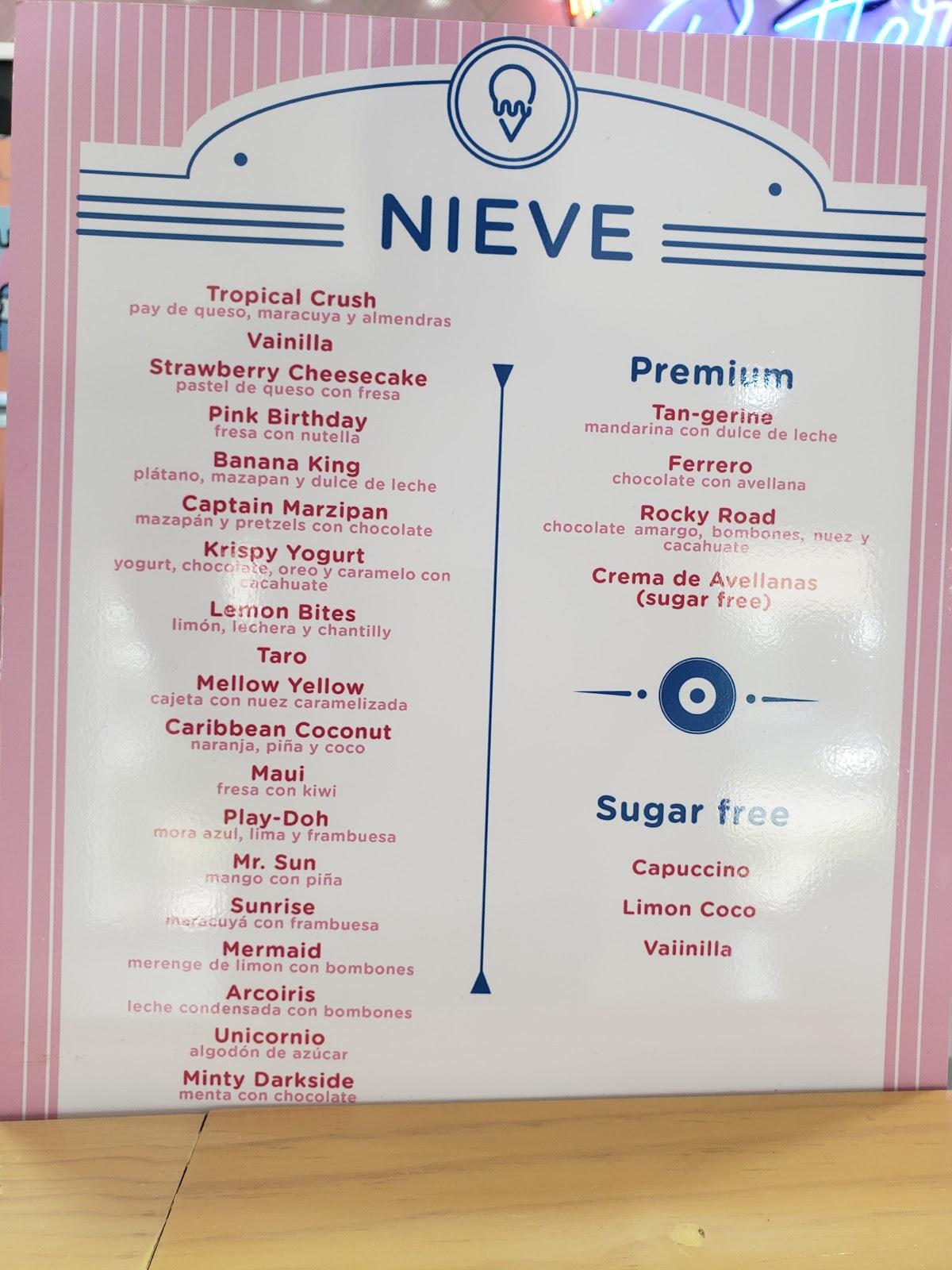 Menu at Buttercream restaurant, Zapopan, Av. Patria 615a