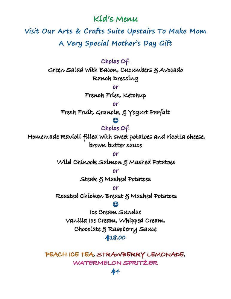 Menu at Bistro Maison restaurant, McMinnville, 729 NE 3rd St