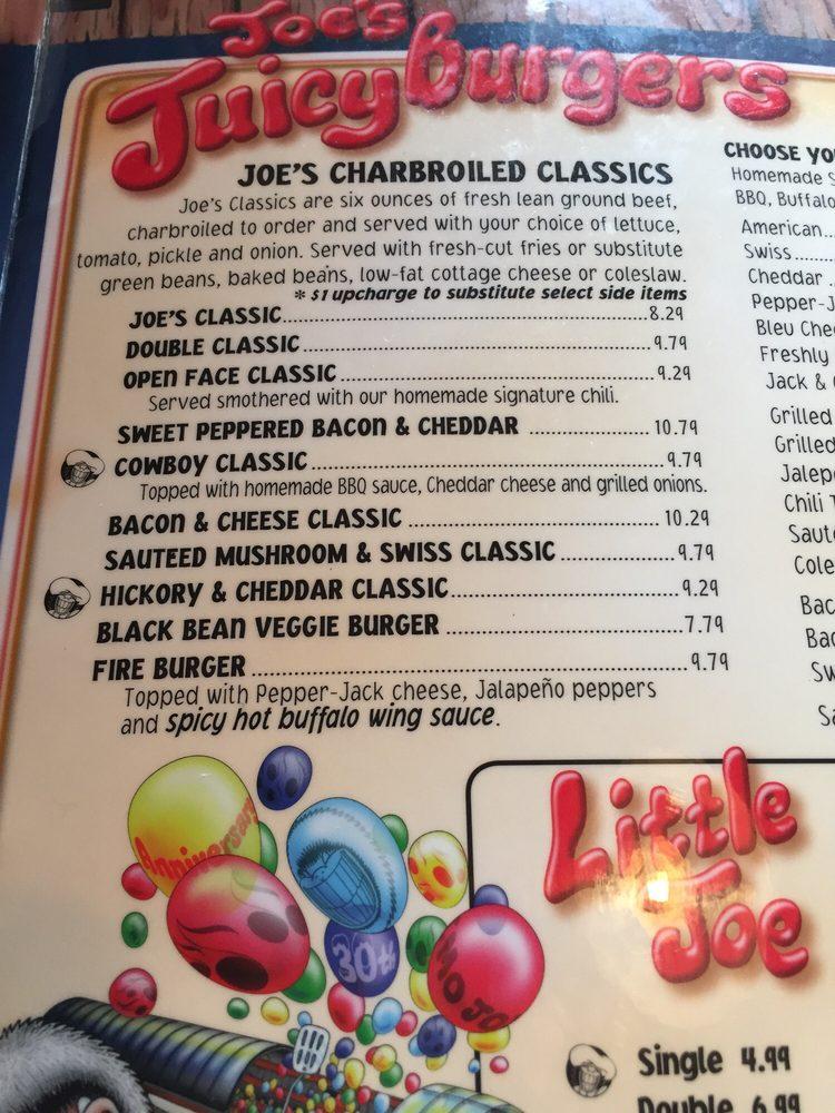 Menu at Eskimo Joe's pub & bar, Stillwater, 501 W Elm Ave