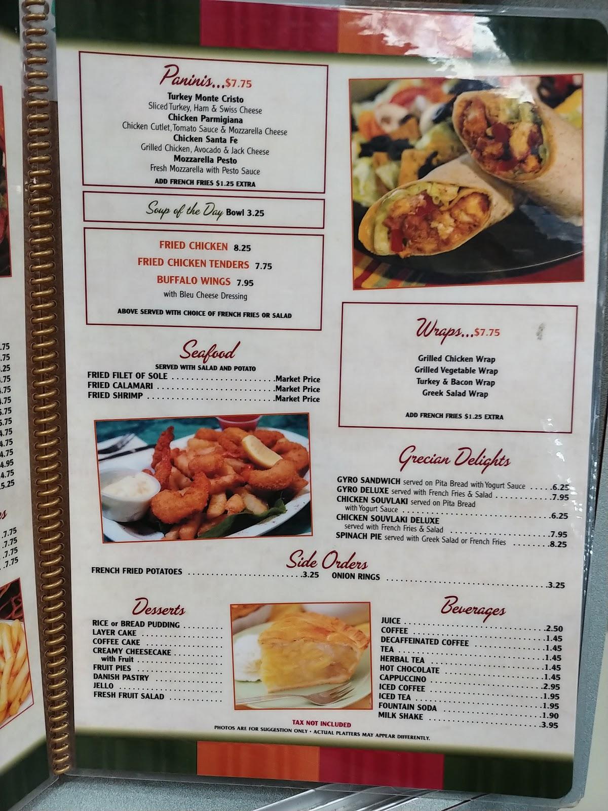 Menu at Lincoln Towers Cafe, New York City, 234 E 149th St