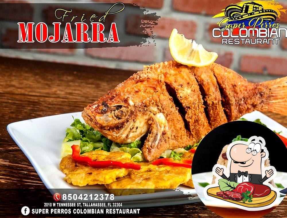El rincon latino Colombian restaurant in Tallahassee Restaurant menu