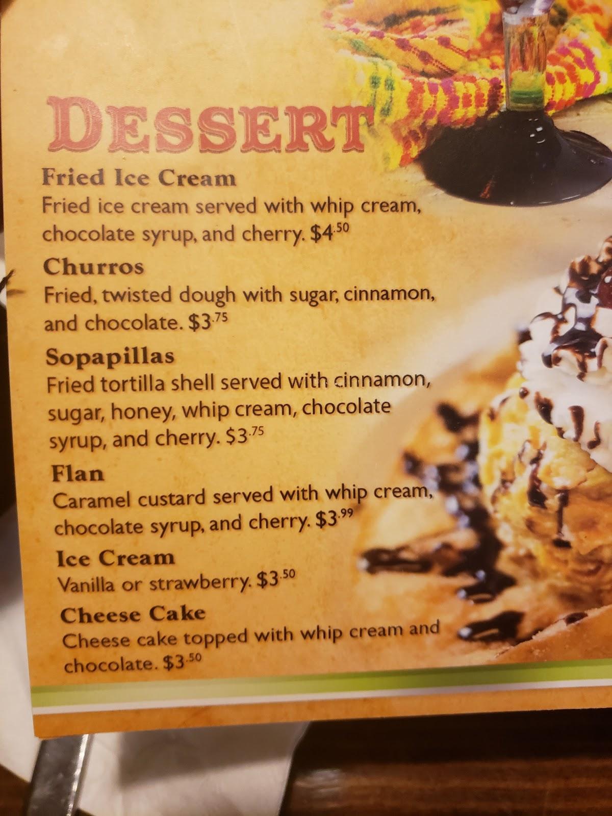 Menu at Jalapeño Grill restaurant, Gulfport