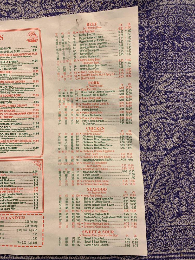 Menu At Lai Lai Kitchen Restaurant Centerport