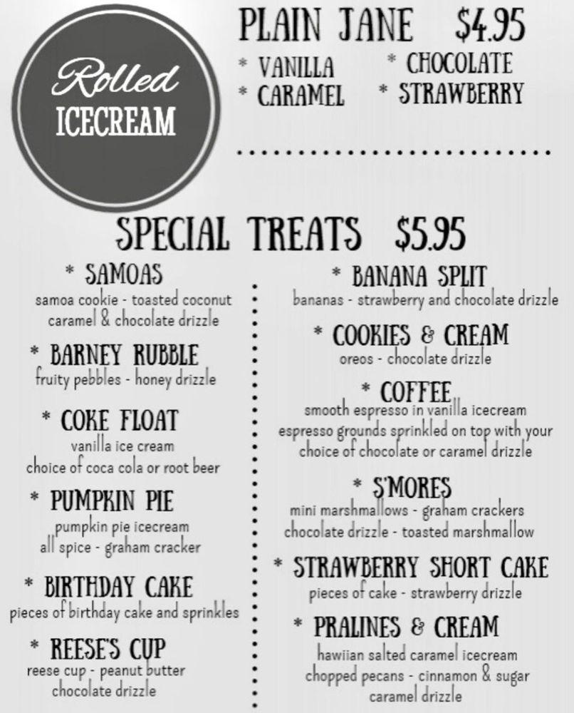 Menu at Four Corners Coffeehouse cafe, Jonesboro