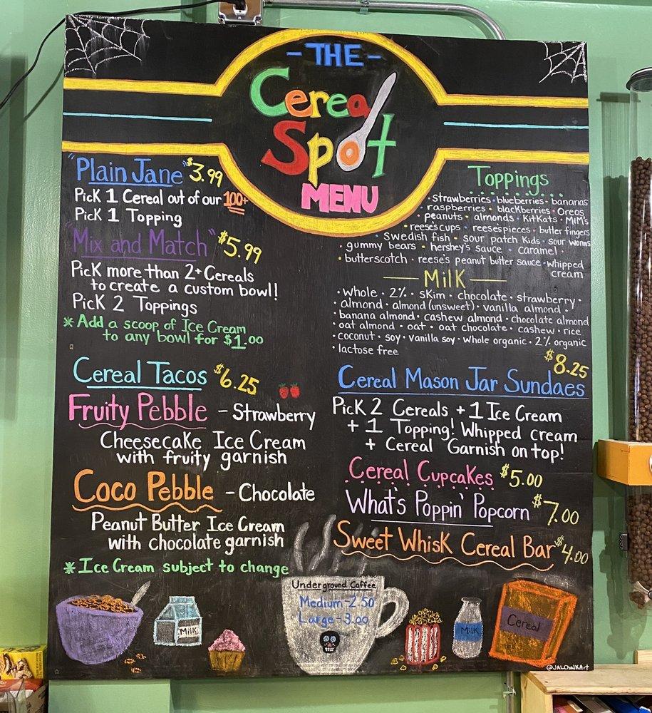 menu-at-the-cereal-spot-desserts-buffalo-547-elmwood-ave