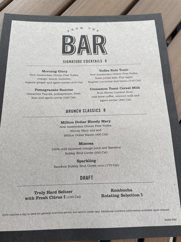 Menu at First Watch cafe, Raleigh, 631 E Six Forks Rd Suite 100