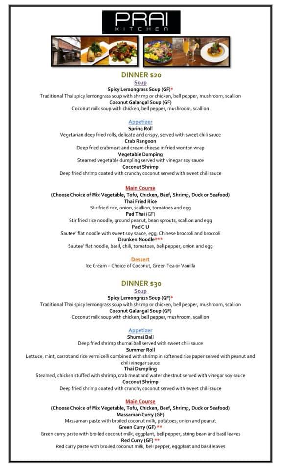 Menu At West Hartford Restaurant Week, West Hartford