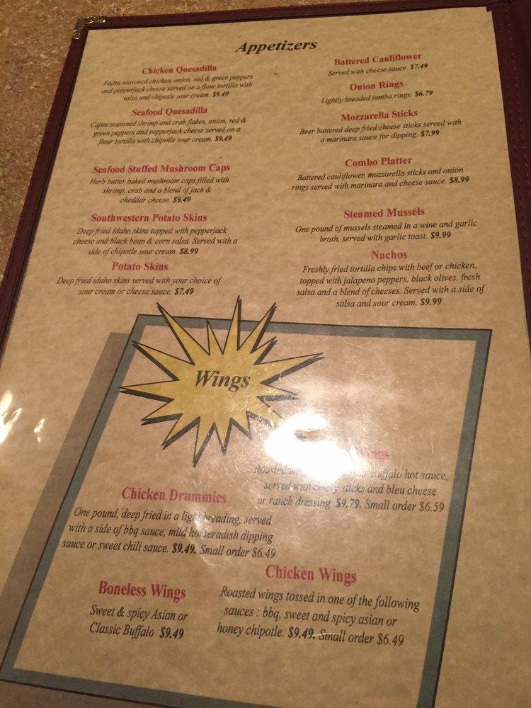 Menu at Forest Lake Restaurant, Grand Rapids