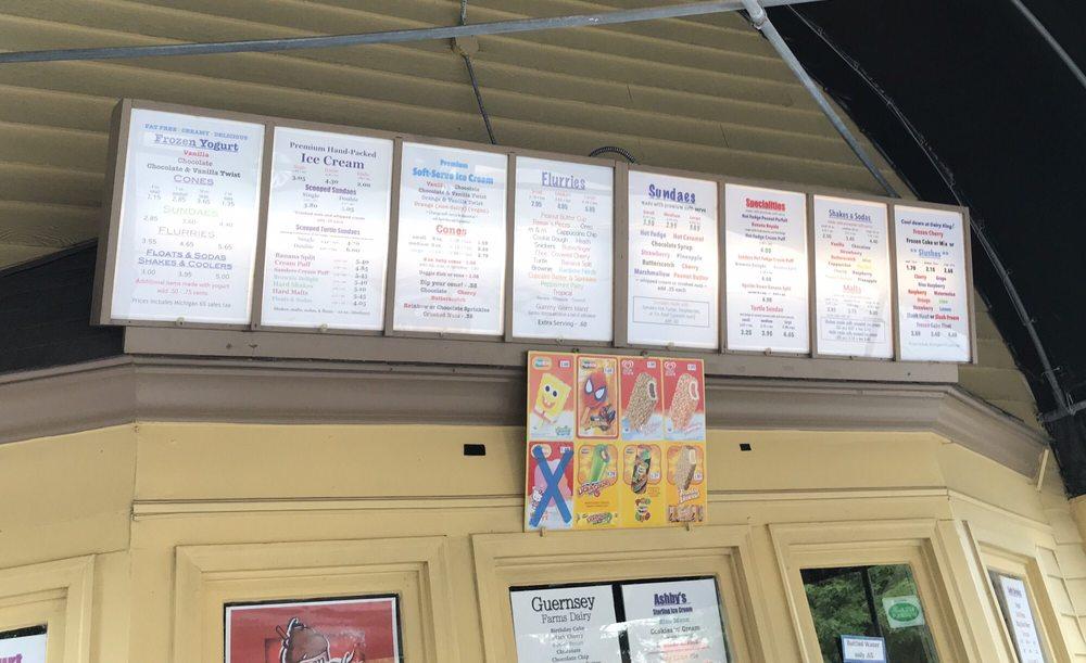 Menu at Dairy King restaurant, Plymouth