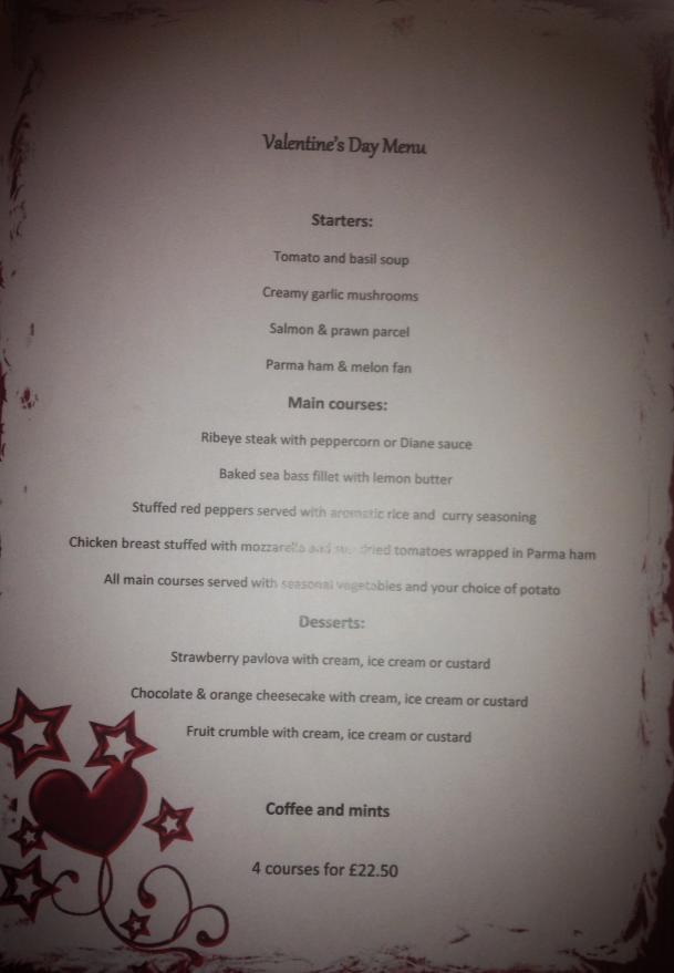 Menu at The Buccaneer pub & bar, Brough