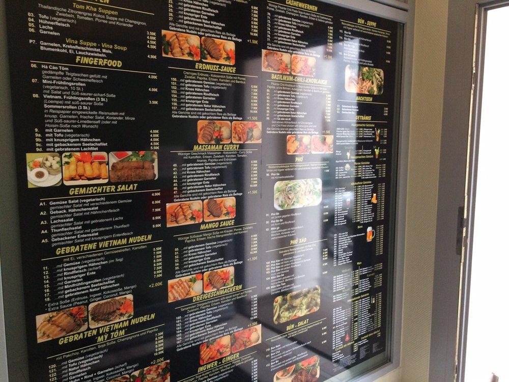 Speisekarte von VinRice Vietnamesisches Restaurant, Erfurt, Michaelisstraße 43