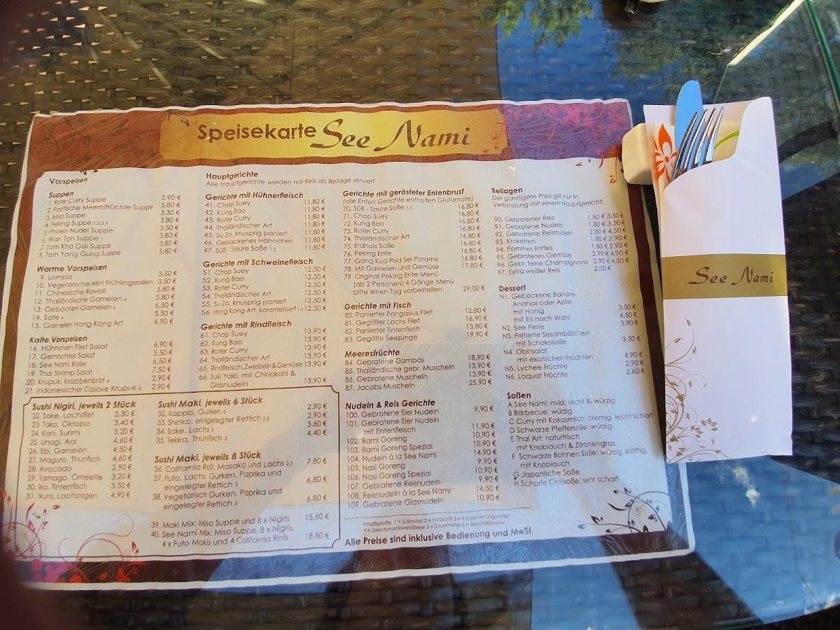 See Nami Bochum Buffet Preise